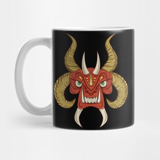 Red Devil Mask Mug